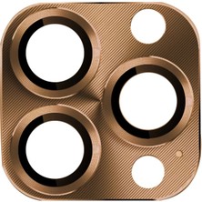 Mey Ithalat®  iPhone 16 Pro Max Pers Alüminyum Kamera Lens - Desert