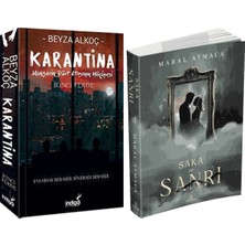 İndigo Kitap Saka ve Sanrı 4 ve Karantina 2 Beyza Alkoç 2li Set