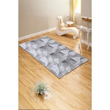 Sofline Kaymaz Taban Lastikli Halı Örtüsü 6m2 - Yıkanabilir Süngersiz Kadife Görünümlü Pamuklu (S89)