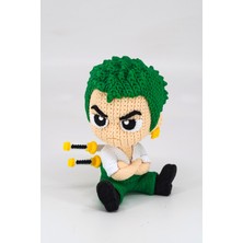 Hunga One Piece - Roronoa Zoro Yün Görünümlü Figür