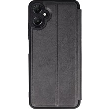 Mey Ithalat®  Samsung Galaxy A05 Kılıf Flip Cover - Siyah
