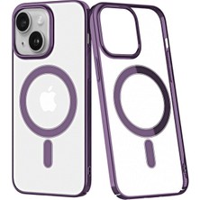 Mey Ithalat®  iPhone 14 Plus Kılıf Element Magneticsafe Sert Kapak - Mor