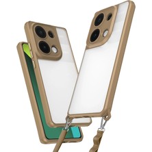 Mey Ithalat®  Xiaomi Redmi Note 13 Pro 5g Kılıf Penta Silikon Kılıf - Çöl Titanyum