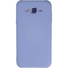 Mey Ithalat®  Samsung Galaxy J7 Kılıf Nano Içi Kadife Silikon - Lila