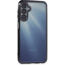 Mey Ithalat®  Samsung Galaxy A55 5g Kılıf  Lensli Silikon - Mor