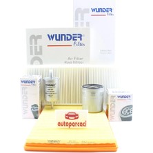 Filtron Opel Astra F 1.4 1.6 Periyodik Bakım Seti Wunder Marka