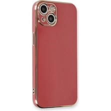 Mey Ithalat®  iPhone 13 Kılıf Volet Silikon - Kırmızı