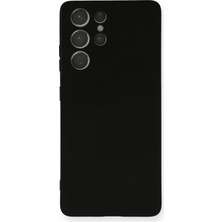 Mey Ithalat®  Samsung Galaxy S21 Ultra Kılıf Nano Içi Kadife Silikon - Siyah