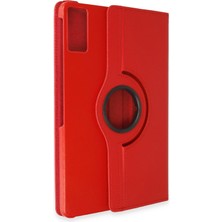 Mey Ithalat®  Xiaomi Pad 6 Kılıf 360 Tablet Deri Kılıf - Kırmızı