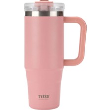 Tyeso Qq Termos Sızdırmaz Pipetli Çift Duvarlı Vakumlu 900ML