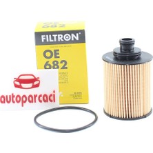 Opel Corsa C 1.3 Dizel Yağ Filtresi Pipolu Filtron Marka