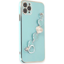 Mey Ithalat®  iPhone 11 Pro Kılıf Esila Silikon - Su Yeşili