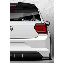 El Sueno Del Nino Sticker 20X3CM (Bir Çocuğun Rüyası) Sticker Etiket Araba-Motor Hologram Seçenekli