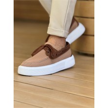 ABR-MN2602 - Triko Erkek Ayakkabı Taba