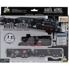 NW NessiWorld TL05 13 Parça Işıklı Klasik Tren- Şim