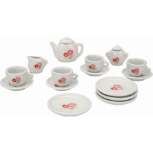 NW NessiWorld Porselen Çay Takımı 17 Parça 1 Adet