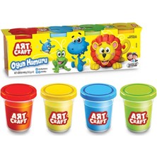 NW NessiWorld 03281 Art Craft 4lü Oyun Hamuru / 488 gr