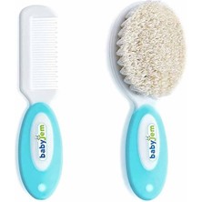 NW NessiWorld Doğal Kıl Fırça Tarak Seti 519 Mavi