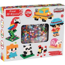 SHC4200 03 616 Pixel 3D Bloklar 1750 Parça -Pilsan Oyuncak