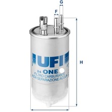 Opel Meriva A 1.3 Dizel Mazot Filtresi Ufi Marka