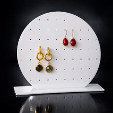 Misspergamon Dekoratif Küpe Standı – Oval Takı Sergileme Standı – Toptan & Perakende – Kişiye Özel Üretim