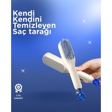 Tuncel Store Kendini Temizleyen Tarak-Tüm Saç Tiplerine Uygun Kullanım