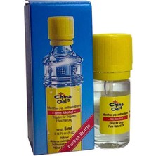 Çin Yağı 5 ml - Yüzde 100 Saf Doğal Nane Yağı