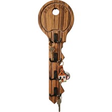 Anahtar Askısı | Ahşap mdflam Duvar Askılığı | Dekoratif Şapka & Çanta Askısı | Rustik Antre Dekoru / Şengemobilya