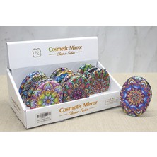 Najmaddin Taşlı El Aynası Oval Ince Model 3