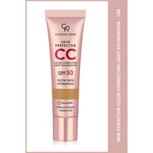 Golden Rose Skin Perfector Color Correcting Light Foundation - 106