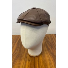 Hamze Peaky Blinders Ingiliz Model %100 Kuzu Derisi Kasket Şapka