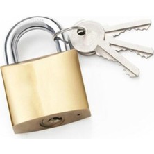 Ersa Trı-Moon Sarı Renkli Asma Kilit 25 mm Dayanıklı Özelliklerle Güvenlik Sağlar