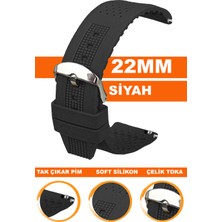  xiaomi redmi watch 5 active / lite saat uyumlu 22mm soft silikon saat kordonu kayışı s01a16-b