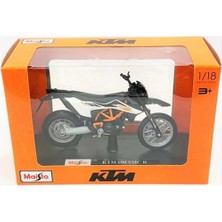 NW NessiWorld Maisto 1/18 Ktm 690 Smc R Motosiklet