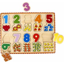 NW NessiWorld 1006609  Tahta   Bultak Rakamlar Hayvanlı