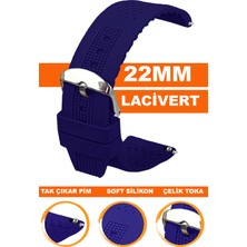  xiaomi mi watch s1-s2 yuvarlak kasa uyumlu 22mm soft silikon saat kordonu kayışı s01a16-l
