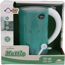 NW NessiWorld NW Little Chef 3+ Yaş Sesli ve Işıklı Kettle Mutfakta Eğlenceli Oyun Seti