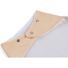 NW NessiWorld Silikon Diş Kaşıyıcılı Müslin Önlük 736 Somon