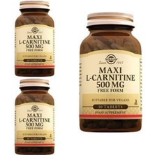 Solgar Maxi L-Carnitine 500 Mg 30 Tablet 3 Adet