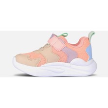 Vicco Pudra Renkli Kız Çocuk Spor Ayakkabı Basic 29 Numaralı Düz Tabanlı Konforlu Tasarım