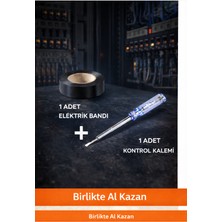 ZMR Lumıxa Enerji Düz Kontrol Kalemi ve Elektrik Kablo Bandı