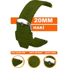  huawei watch gt gt2 gt3 42mm kasa model uyumlu 20mm soft silikon saat kordonu kayışı s01a16-dg