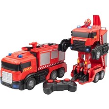 NW NessiWorld Şarjlı Işıklı Dönüşebilen Robot Itf