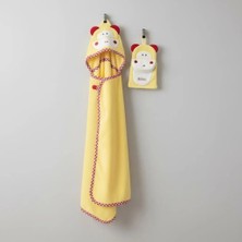 Malkoç Bebe Maymunlu 0- 12 Ay Havlu Silgi Sarı