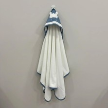 Malkoç Bebe Fun Nakışlı 0- 12 Ay Havlu Silgi Indigo