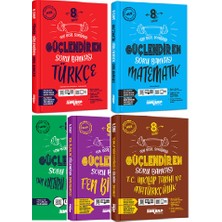 Ankara Yayıncılık 8. Sınıf Güçlendiren Türkçe + Matematik + Fen + Inkılap + Din Kült. Soru Bankası