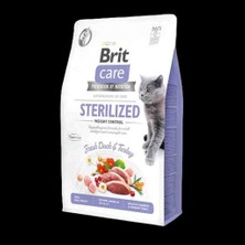Brit Care Hipoalerjenik Weight Control Için Ördekli Tahılsız Kısırlaştırılmış Kedi Maması 2kg