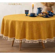 Ayzen Home Püskül Detaylı Su Itme Özelliğine Sahip Duck Kumastan Masa Örtüsü 6 Adet Değişik Ölçü Vardır (Kişiye Özel Ölçü Alınır Hazırlanır)