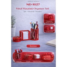 Need Masaüstü Perfore 3'lü Kırmızı Seti ND-1027