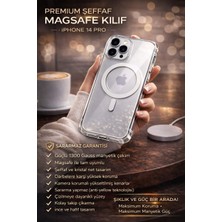 Almanara Project Ultramag 1300G Manyetik Çekim Anti-Sararma Darbe Korumalı iPhone 14 Pro Uyumlu Magsafe Kılıfı